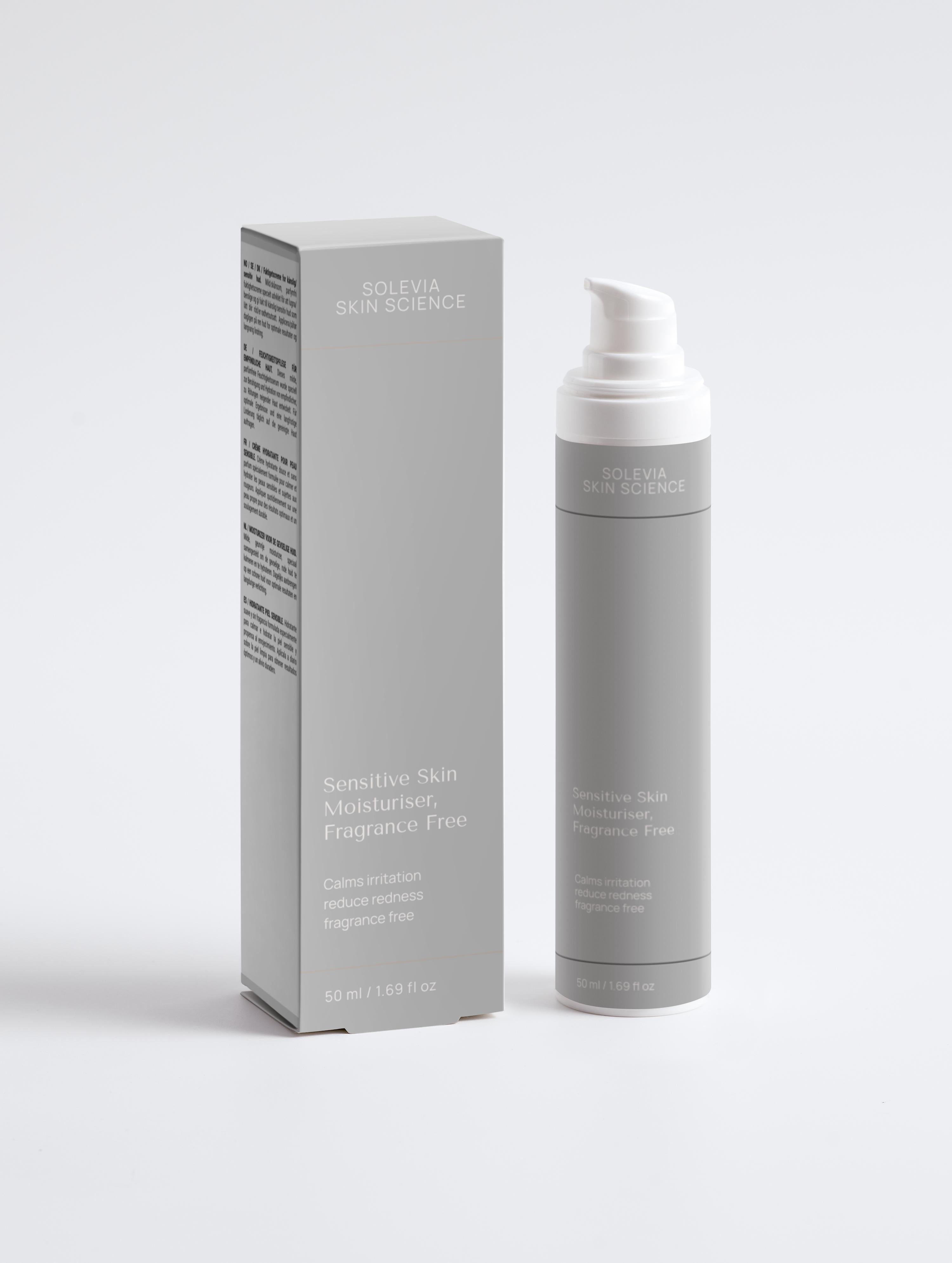 Sensitive Skin Moisturiser, Fragrance Free