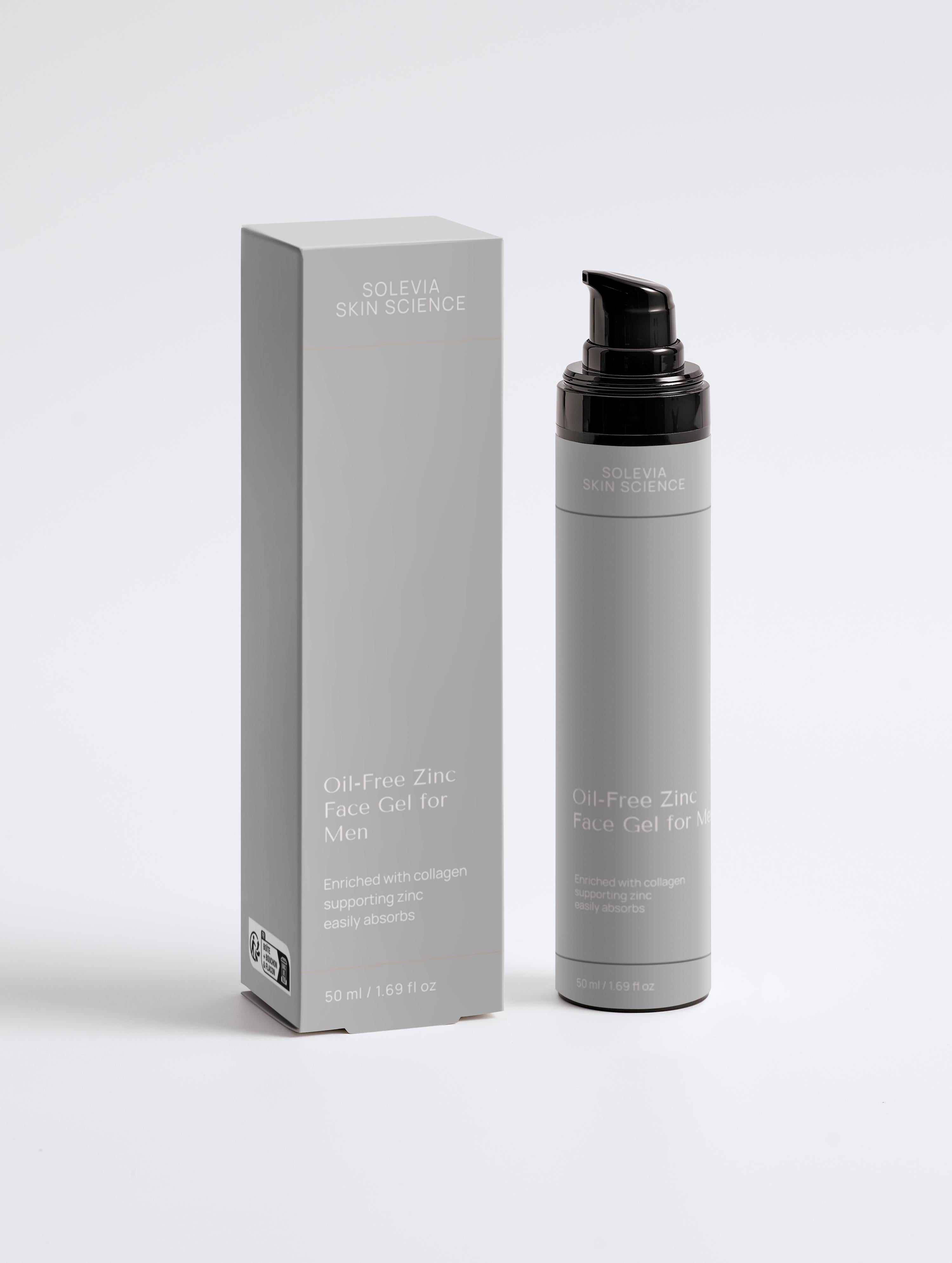 Oil-Free Zinc Face Gel for Men